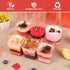 300 5 oz LifeIdeas Pink Mini Dessert Cups with Spoons - Valentines Day Dessert Cups. Perfect for Yogurt, Pudding, Ice