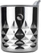 Drinco 10oz Stainless Steel Tumbler, Vacuum Insulated Whiskey Glass, GULT Diamond Design
