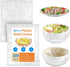 Plastic Bowl Covers, 200 PCS Reusable Food Covers, Elastic Bowl Covers for Bread Proofing