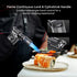 Quad Torch Lighter with Adjustable Flame, Refillable Windproof Blow Torch for Kitchen Cooking and BBQ