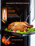 Govee Bluetooth Meat Thermometer, Wireless Digital Grill Thermometer for Smoker Oven, 2 Probes, Timer Mode, Smart LCD