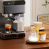 Spoon,15 oz holoith Sugar Container with Bamboo Lid and Sugar Bowl Glass Jar for Coffee Bar Accessories Coffee Canister
