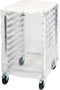 Winco Cover for 10-Tier Sheet Pan Rack, Clear, Medium, ALRK-10 and ALRK-10BK