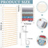 Hanging Fabric Storage Organizer Over The Door, 20-Shelf Wall Mount for Sewing and Quilting Fabric Collection