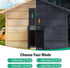 Solar-Powered Automatic Chicken Coop Door with Timer Control - Multi-Mode Opener