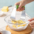 Spring Chef Large Green Dough Blender for Baking, Professional Dough Cutter Tool, Stainless Steel Mixer