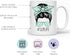 YouNique Designs Speech Language Pathology Mug, 11 Ounces, White Coffee Cup for Women, Speech Pathologist Gift