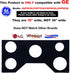 Compatible with GE 30 Inch Gas Range Protectors, Non-Stick Stove Protector, Washable Liner for JGP5030