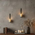 Set 2, Black Wall Candle Sconces of Cast Iron Wall Mounted Candle Holders, Multi-Purpose Farmhouse & Minimalist Modern