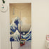 Doorway Curtain Tapestry - Japanese Noren Curtain Tapestry of The Great Wave Off Kanagawa for Door Hanging