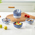 Set 4 Oz Set 3.5 Inch Set 6 Ceramic Dipping Bowls - Mini Dessert Bowls - Small Porcelain Bowls for Side Dishes, Snack