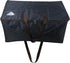 27.5 x 16.5 x 13.8, 3-Side Zip Open Storage Bag for Christmas Trees, Black Dots