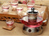 Teapot Warmer, Brushed Stainless Steel Tea or Coffee Warmer Base, Silver