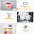 4 Oz 12-Count TUZAZO Small Freezer Containers with Lids BPA Free Small Plastic Food Storage Containers for Snack