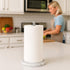 Countertop, 5.5 12.6 Inch, Creative Home Natural Marble Base Paper Towel Holder Stable Roll Dispenser
