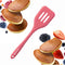 Starpack 'Head Turner' Premium Silicone Turner Spatula - High Heat Resistant, Slotted Non-Stick Rubber