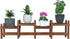Wood Plant Stand Indoor Outdoor,4 Tiers Plant Stand Bench Indoor,Low Window Plant