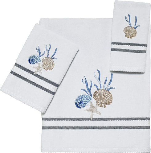 Avanti Linens Hand Towel, Soft & Absorbent Cotton Towel from Blue Lagoon Collection