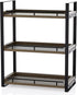Counter 3 Countertop Bathroom Organizer, Tier Wood Shelf for Vanity, Skincare, Makeup, Kitchen Coffee and Sink Storage