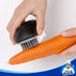 MR.SIGA Fruit and Vegetable Cleaning Brush, Pack of 2, Non Slip Comfortable Grip, Black