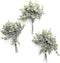 Ling's Moment 18Pcs Artificial Eucalyptus Leaves Branches, 15" Tall Fake Greenery Filler Decor for Wedding Bouquets