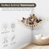 Hammock 100% Abby Baby Extra Large Stuffed Animal with LED Lights Natural Cotton Macrame Toy Storage Net for Plushies