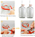 Carboy Handle, 2 Pack Heavy Duty Holder for 3, 5, 6, 6.5 Gallon Glass Carboys for Home Brewing