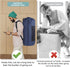Laundry Bag Backpack, Portable with Adjustable Straps, Travel Dirty Laundry Bag for College (Dark Blue)