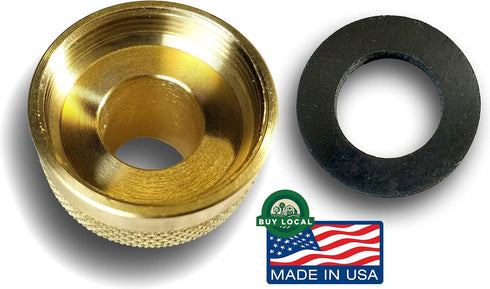 2-Pack: SM01.125 PK1390 1019-A-BFP Valve(1, SM01.125) ~ Vacuum Breaker Adapter~ Turns an Arrowhead Anti-Siphon Hose Bib