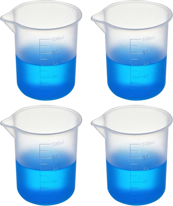 GAQWOK 4PCS Silicone Laundry Detergent Cup Holder - Liquid Laundry Detergent Dispenser Cups