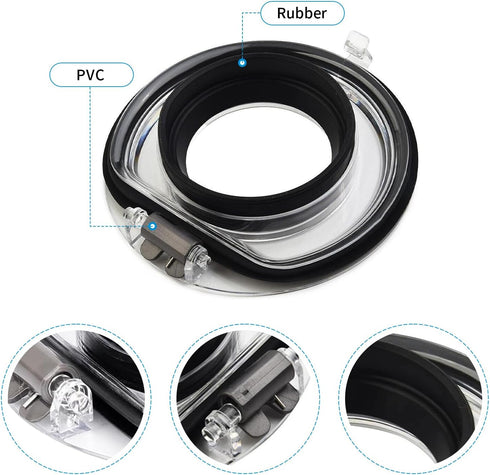 Dust Bin Lid Replacement for Dyson V10 V11 V15, Canister Dirt Cup Lid, Bottom Accessories Cover Parts