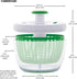 3.16 Farberware Small Pro Salad Spinner, Qt Lettuce Spinner with Pump Mechanism, Colander Basket and Non-Slip Base