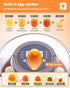 Somferic 12 Cozy Incubators for Hatching Eggs, Chicken Incubator with Automatic Egg Turning and Humidity Control, Baby