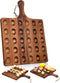 Gerrii Reversible Wooden Deviled Egg Platter Deviled Egg Tray Charcuterie Board Cutting