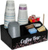 Coffee Bar Organizer, Coffee Station Essentials, Coffee Pod Holder Storage for Accessories and Condiments