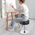 360 JupiterForce Adjustable Vanity Stool Chair for Makeup, Swivel Makeup Vanity Chair Faux Leather Vanity Stool