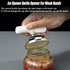 Jar Opener for Weak Hands, Adjustable Stainless Steel Can Opener for Seniors, Hassle-Free Lid Opener (Green)
