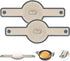 2 Pcs Silicone Bread Sling for Dutch Oven, Non-Stick & Heat Resistant Baking Mat for Sourdough