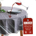 Heavy-Duty Deluxe Crystal Clear Vinyl Tablecloth Protector 70" Round LAMINET