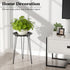 1 Pack SUEH DESIGN Plant Stand Indoor, Metal Plant Stand Round Plant Table Heavy Duty Plant Stool Tall Flower Pot