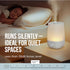 360 Fontaines Luxury Top-Fill Cool Mist Humidifier - Ultra-Fine Spray, Whisper-Quiet Operation, Dishwasher-Safe Tank