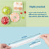 Fresh Keeping Bags, 200 PCS Reusable Plastic Bowl Covers, 1 PCS Plastic Bag Holder, Elastic Storage Wraps