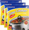 Slow Cooker Liners - Disposable Cooking Bags for Oval or Round Pots, 3 Pack (30 Bags Total)