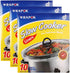 Slow Cooker Liners - Disposable Cooking Bags for Oval or Round Pots, 3 Pack (30 Bags Total)