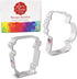 Drinks Cookie Cutters 2-Pc. Set - Made in the USA by Ann Clark, Latte Cup and Beer Stein