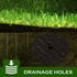 3' 5' 0.8 Inch AYOHA Artificial Turf Grass x with Drainage, Realistic Fake Grass Rug Indoor Outdoor Lawn Landscape