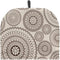 Brown Mandala Teapot Cozy, Insulated Kettle Cover for Keeping Warm, Ethnic Style Decorative Tea Pots Cozy