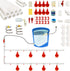 Complete Set Pipeline Automatic Chicken Waterer System with PVC Pipeline and 304