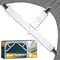4 Pack Adjustable Elastic Straps with Metal Clips, Bed Sheet Fasteners in