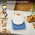 VOBAGA Coffee Mug Warmer, 4 Hours Auto Shut Off, Electric Beverage Warmer for Cocoa, Tea, Milk, Soup, Coffee Gifts, Sky